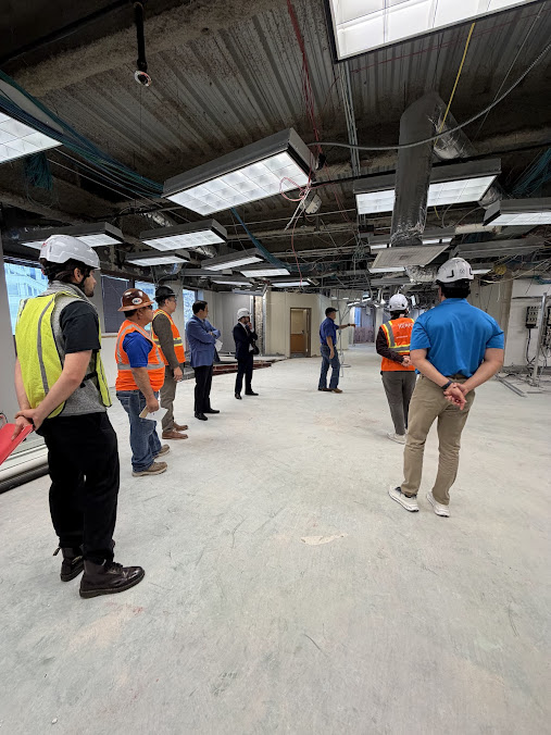 The Revive Construction team on site